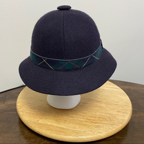 VINTAGE FELT HAT WITH TARTAN BAND - Picture 11 of 11